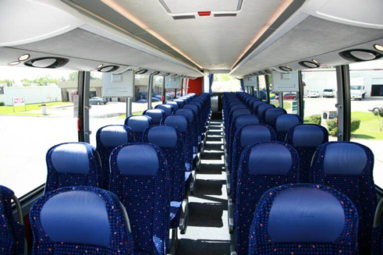 Charter Bus Interior